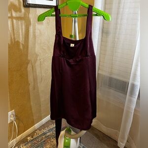 Abound Burgundy Sleeveless Blouse